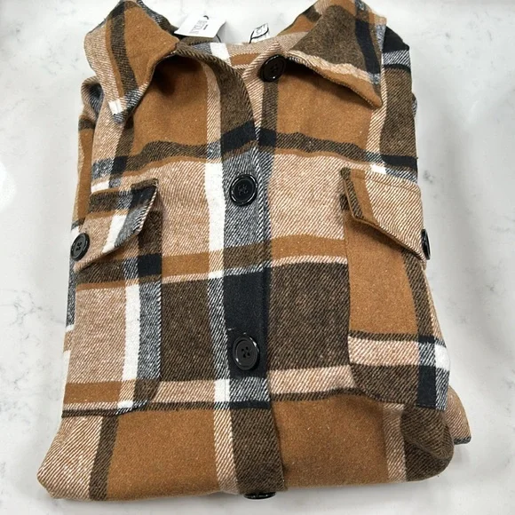 IN’VOLAND long flannel jacket/shirt 20W - Picture 6 of 7